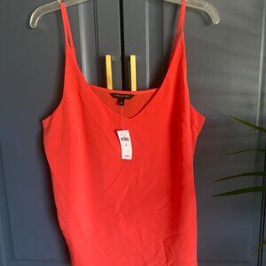 NWT Banana Republic Spagetti Strap Orange Cami Blouse